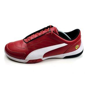 Puma Scuderia Ferrari Kart Cat III Sneakers Shoes 306219 Red/White Men's 11